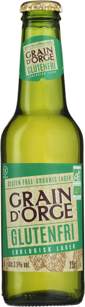 GRAIN D'ORGE Öl Lager 3.5% EKO Glutenfri