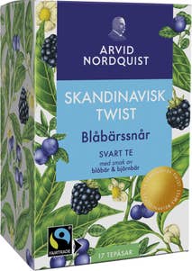Arvid Nordquist Blåbärssnår Svart Te Blåbär & Björnbär
