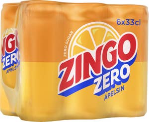 Zingo Zero Apelsin 6x33cl