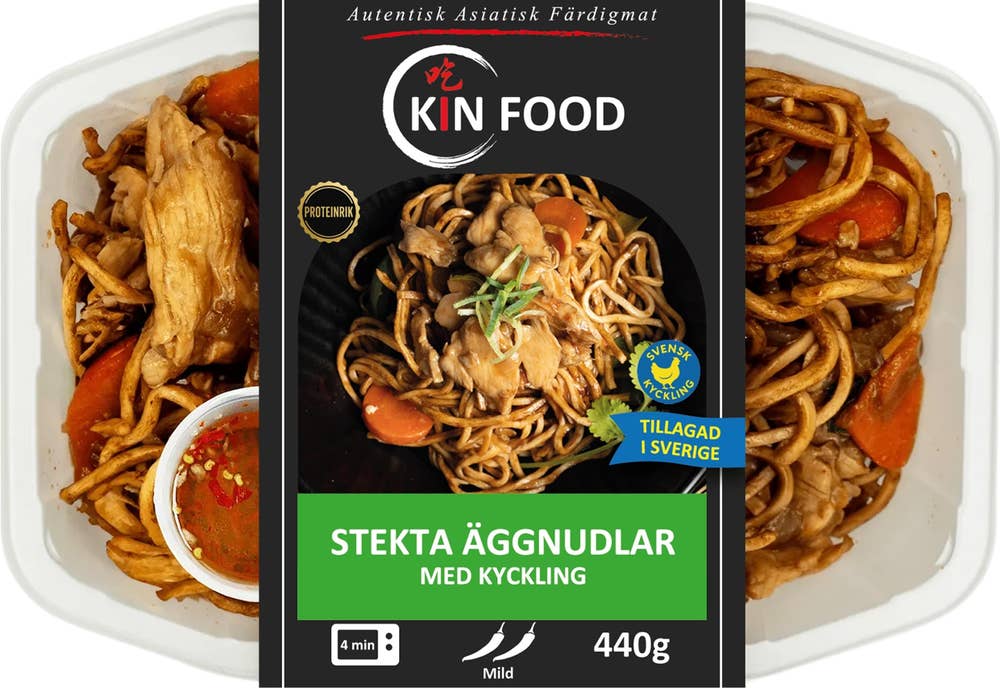 Kin Food Äggnudlar med Kyckling