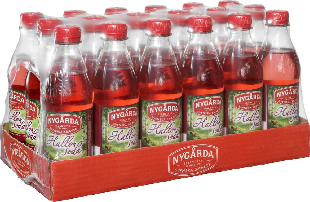 Nygårda Hallonsoda 18x33cl