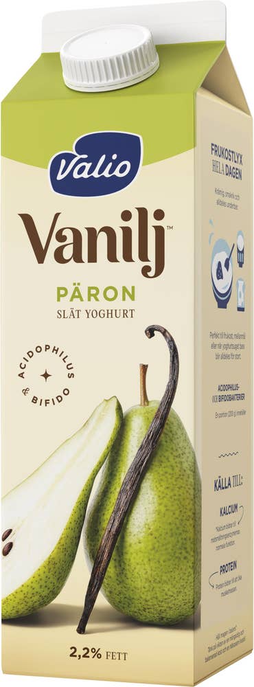 Valio Yoghurt Vanilj & Päron 2,2%
