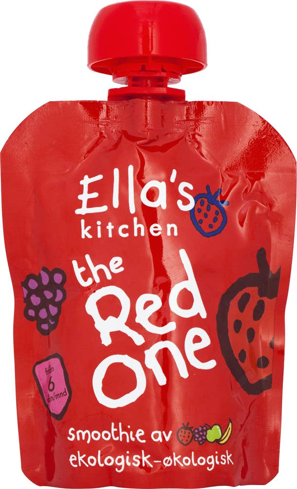 Ella's Kitchen Smoothie The Red One 6M EKO