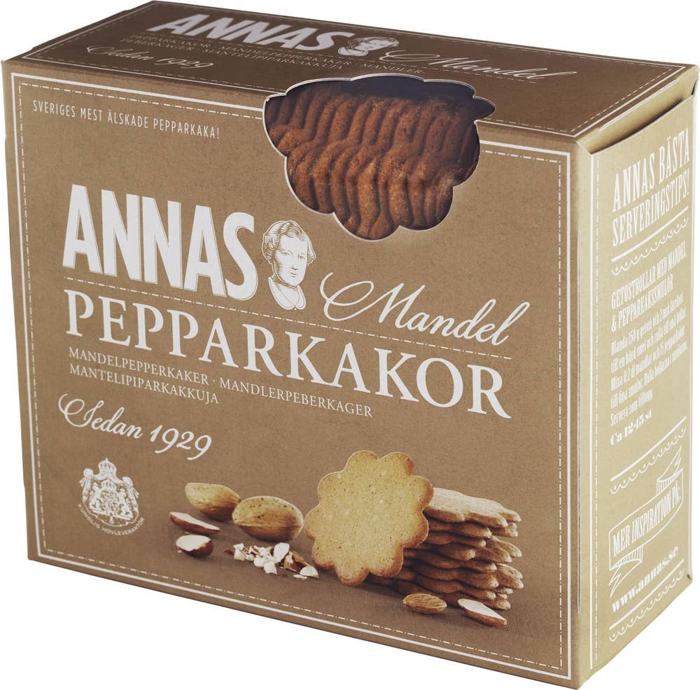 Annas Pepparkakor Mandel Annas