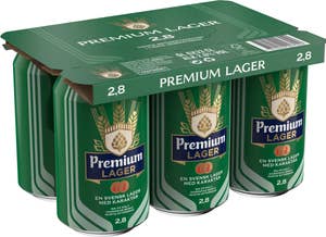Spendrups Premium Lager 2,8% 6x33cl