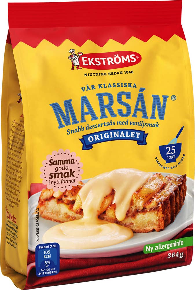 Ekströms Marsán Snabb Dessertsås