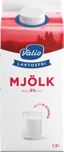 Valio Standardmjölk Laktosfri 3%