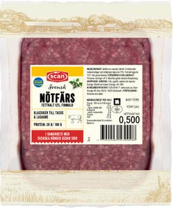 Scan Nötfärs 12%