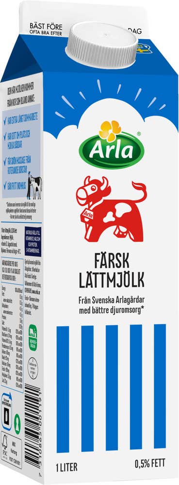 Arla Ko® Färsk Lättmjölk 0,5%