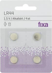 Fixa Batterier LR44
