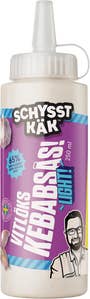 Schysst Käk Kebabsås Vitlök Light