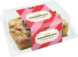 Dazzley Rabarberkaka Fryst