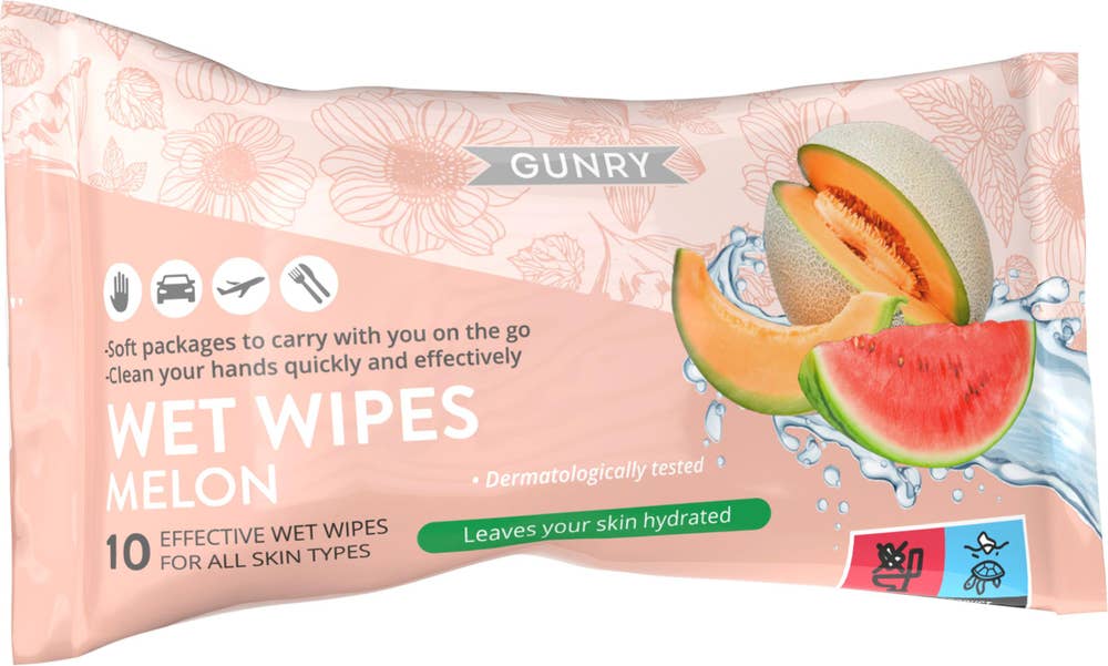 Gunry Våtservetter Melon