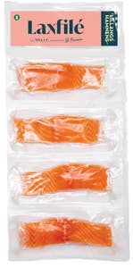 Lillängshamnens Laxfilé Fryst 4x100g