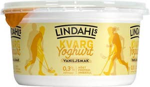 Lindahls Kvarg Yoghurt Vanilj 0,3%