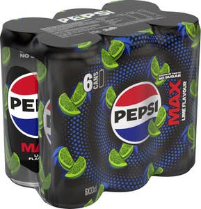 Pepsi Max Lime 6x33cl