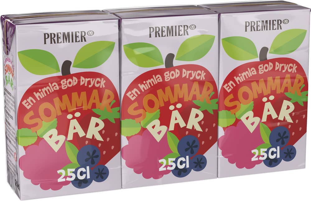 Sommarbär Stilldrink 3x25cl