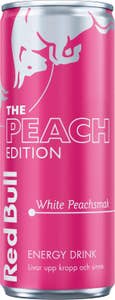 Red Bull Energidryck White Peach