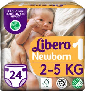 Libero Blöjor Newborn (1) 2-5kg
