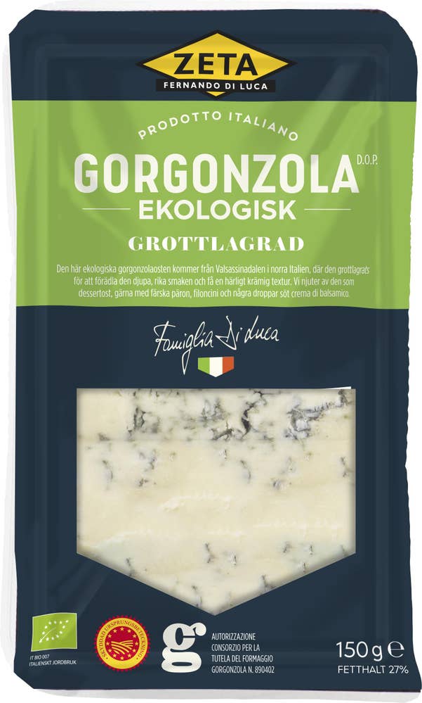 Ej sorterad Gorgonzola Ekologisk Zeta