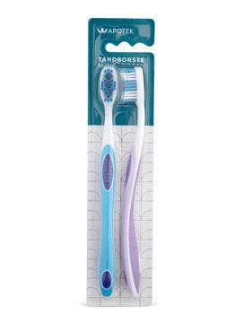 Kronans Apotek Tandborste Mjuk, Tandborste, 2 st