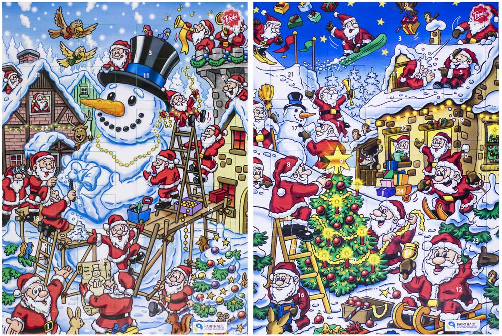 Friedel Adventskalender Choklad 65g Hultén