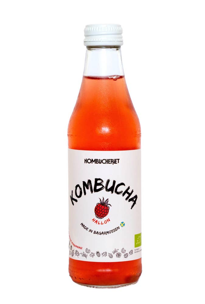 Kombucheriet Kombucha Hallon EKO