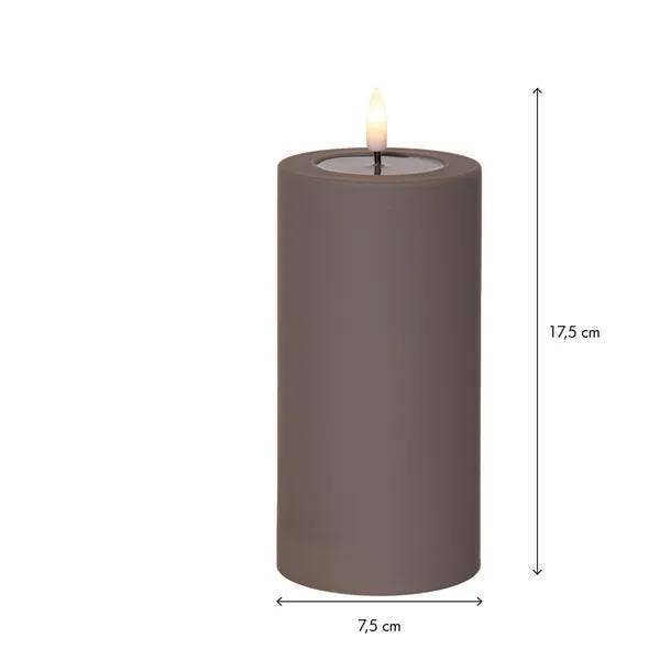 Star Trading LED Blockljus Flamme Soft Mullvad 17,5cm