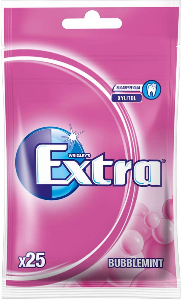 Extra Bubblemint Sockerfri