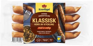 Kronfågel Kycklinggrillkorv Klassisk 4-p