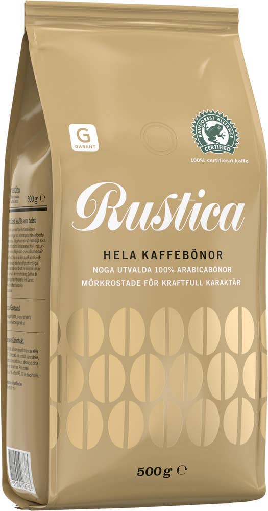 Garant Hela Kaffebönor Rustica