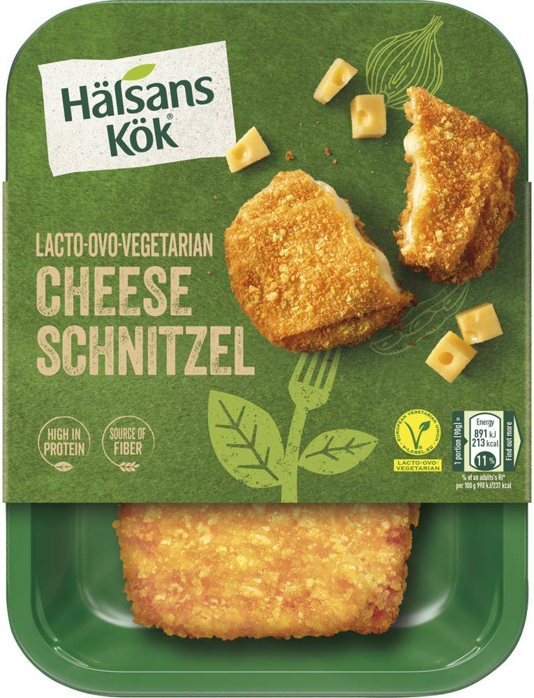 Hälsans Kök Cheese Schnitzel Hälsans Kök