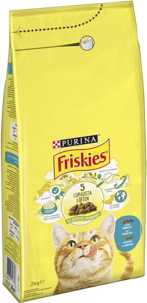 Friskies Torrfoder Tonfisk/Grönsaker Friskies