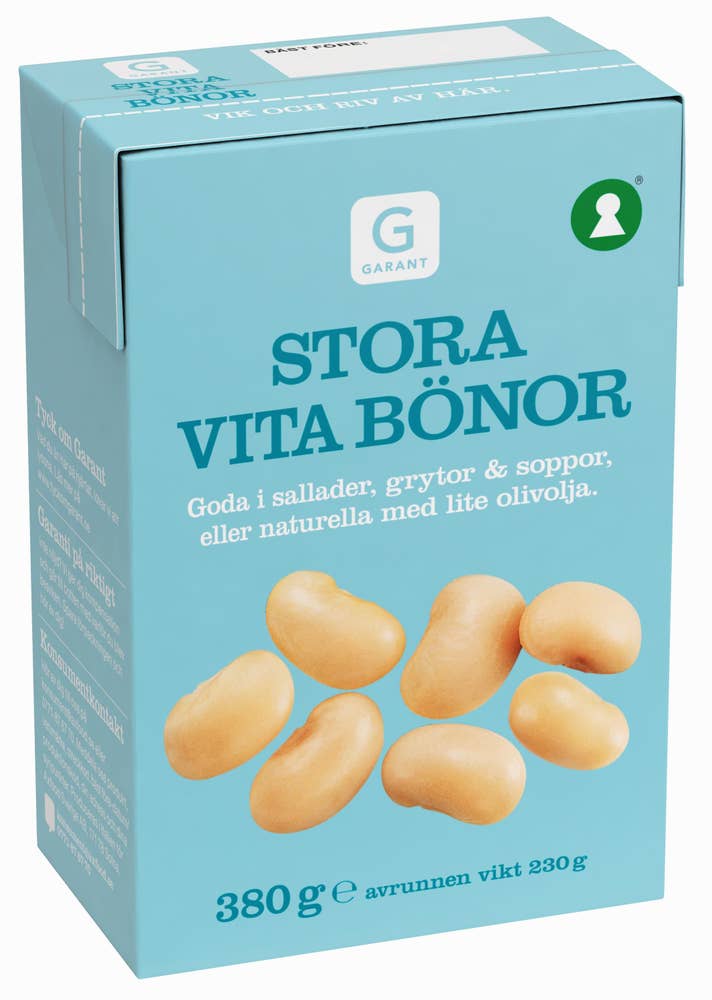 Garant Stora Vita Bönor