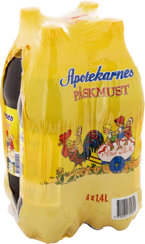 Apotekarnes Påskmust 4x140cl
