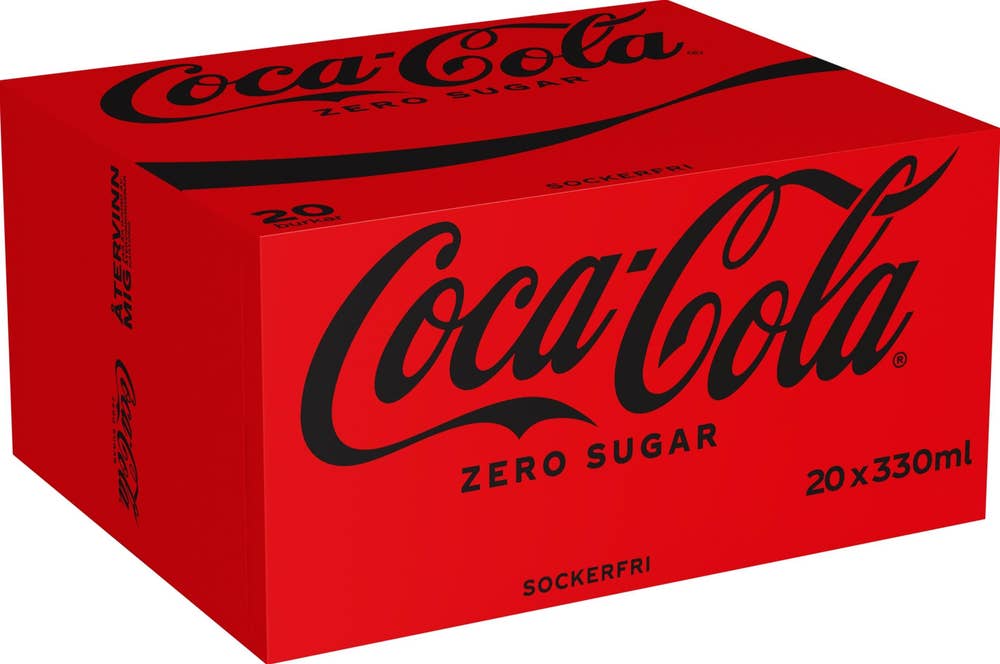 Coca-Cola Zero Sugar 20x33cl