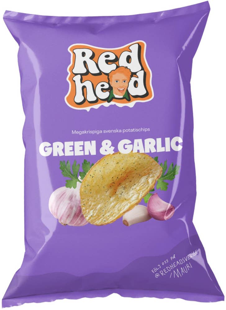 Redhead Chips Green Garlic