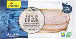 Kronfågel Kycklingbacon