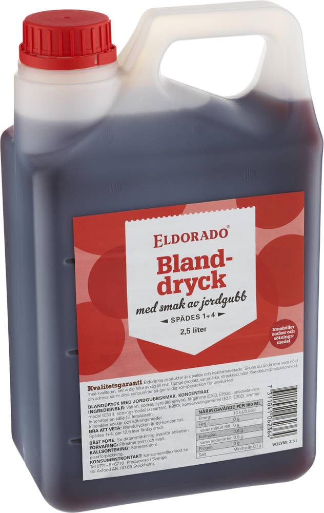 Eldorado Blanddryck Jordgubb