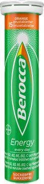 Berocca Energy Orange Kosttillskott, Brustabletter, 45 st