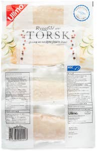 Ullmo Torskryggfilé MSC Fryst 4x100g