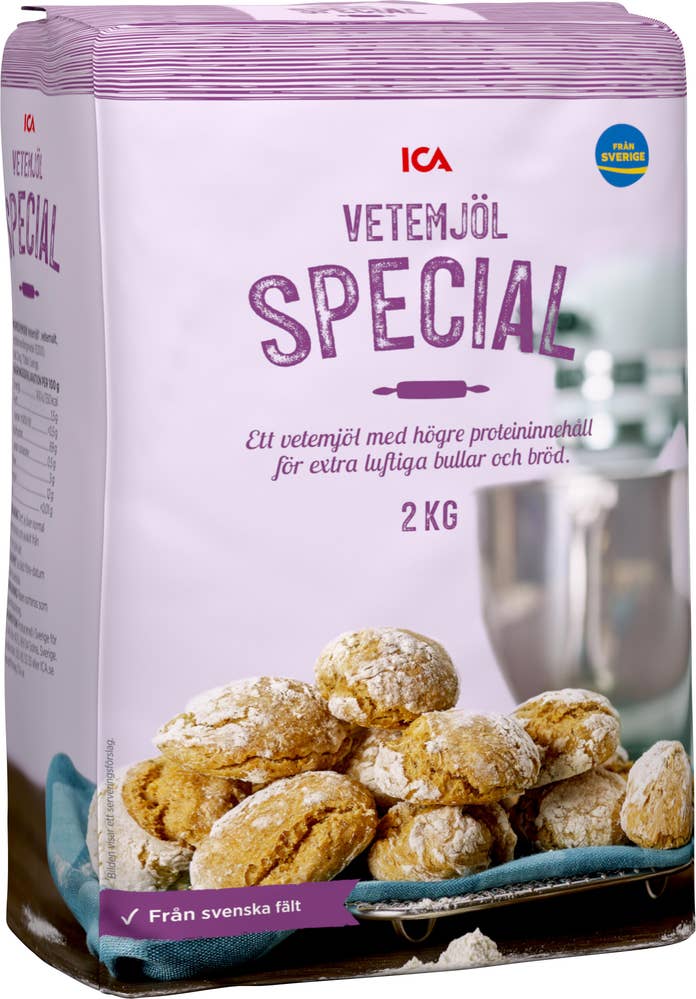 Ej sorterad Vetemjöl Special Ica