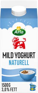 Arla Ko® Yoghurt Mild 3% Naturell