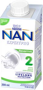 Nestlé NAN Expertpro Sensitive 2 Drickfärdig Tillskottsnäring