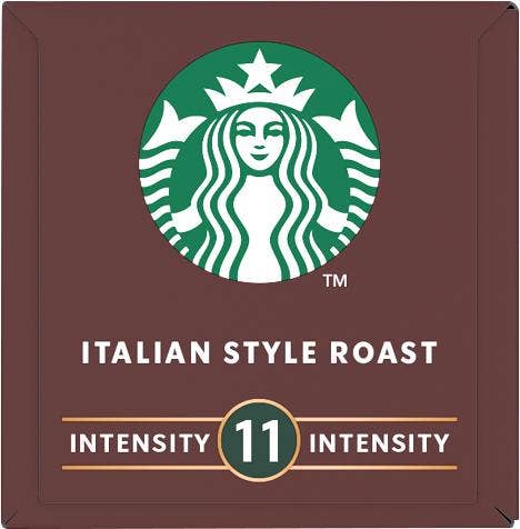 STARBUCKS Italian Style Roast 11 Kaffekapslar