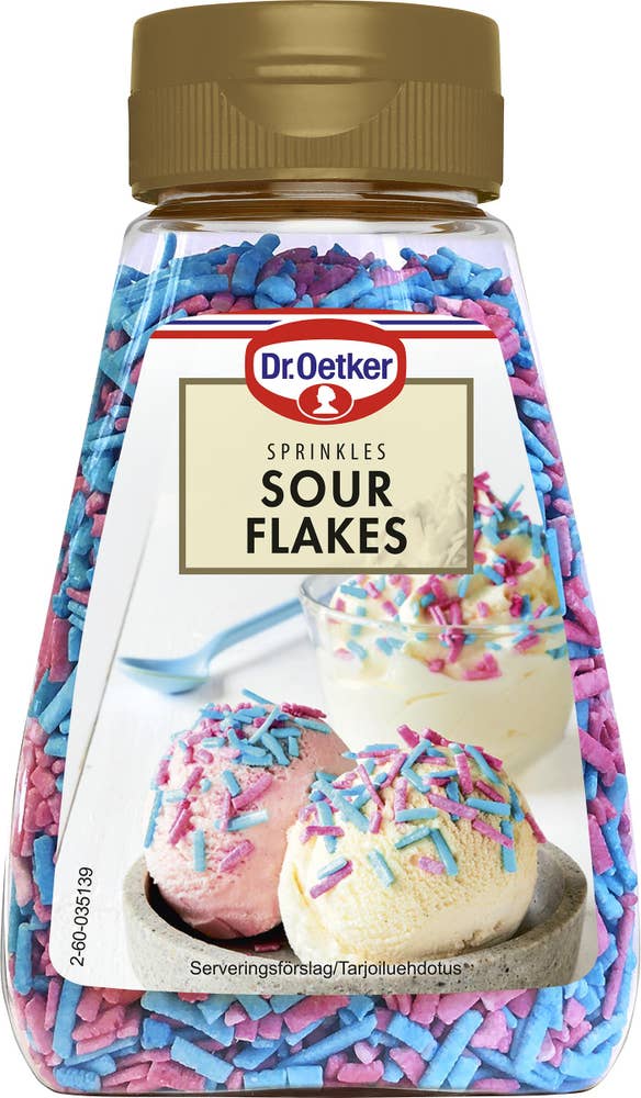 Dr. Oetker Strössel Sour Flakes
