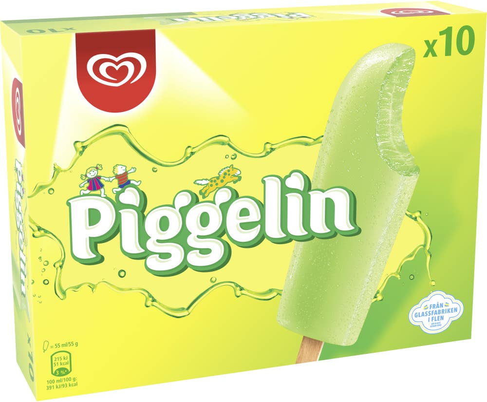 GB Glace Isglass Piggelin