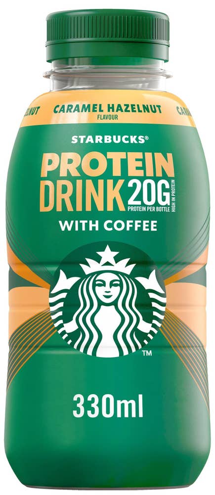 Starbucks® Proteindryck med Kaffe Caramel Hazelnut