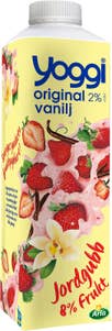 Yoggi® Yoghurt 2% Jordgubb & Vanilj