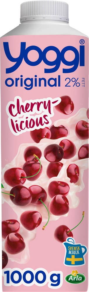 Yoggi® Yoghurt Körsbär 2%